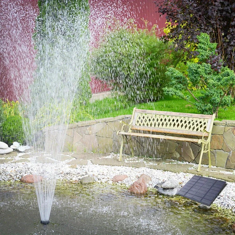 Solar Floating Fountain Pump With Six Nozzles
