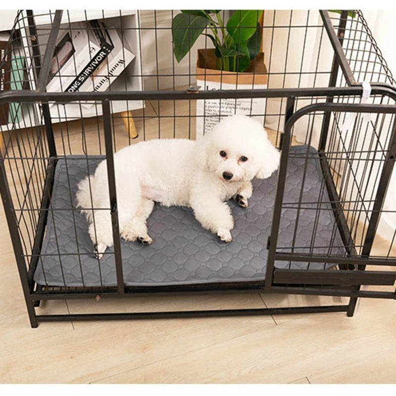 Winter Dog Pee Pad Reusable Washable Dog Urine Mat Car Seat Floor Sofa Waterproof Absorbent Puppy Cat Training Pet Supplies