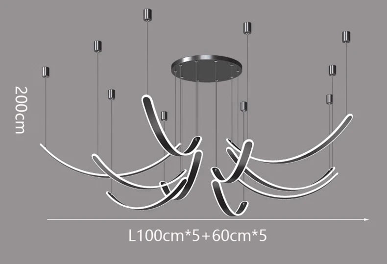 Gbbmade Modern Dining Room Pendant Lights For Living Room Indoor Ceiling Lamps