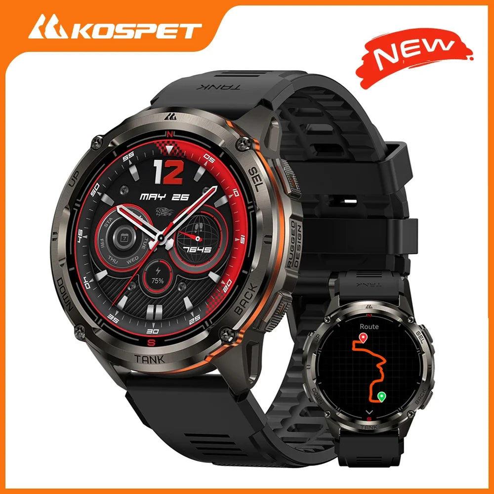 KOSPET Tank T3 Ultra 2 GPS Smart Watch Health Monitor