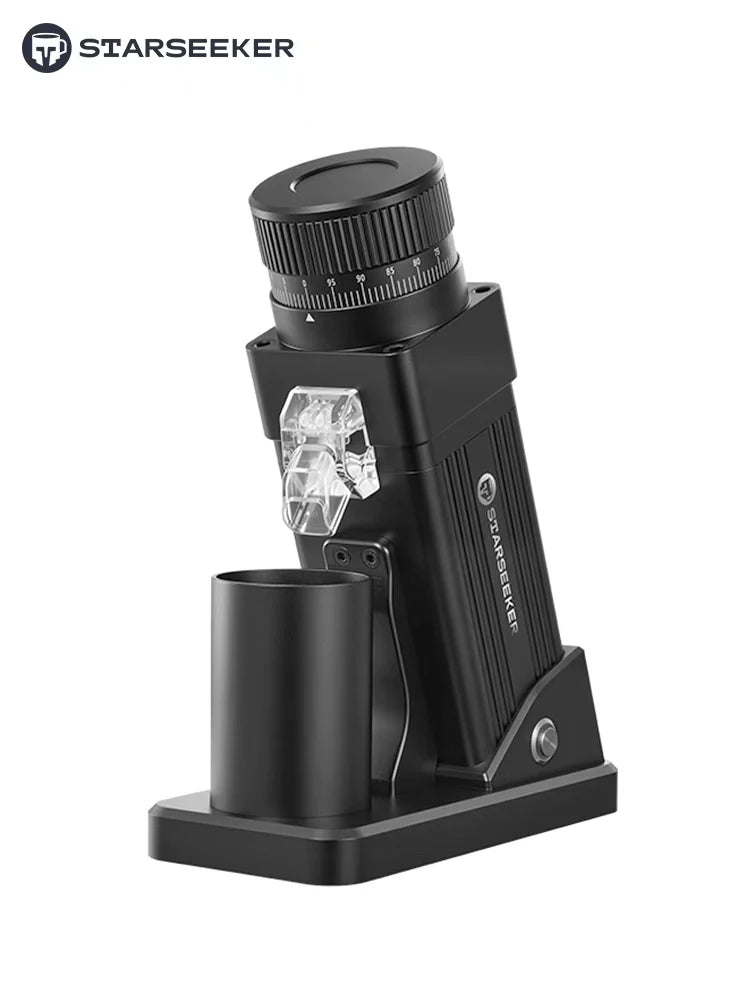 Starseeker E55Pro Electric Coffee Grinder Conical Burr Stepless Adjustment