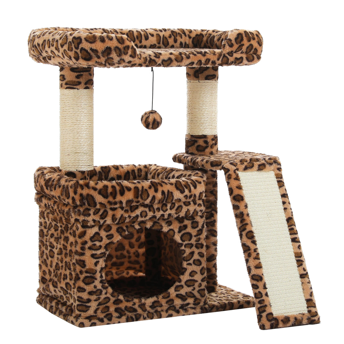 PAWZ Road Indoor Cat Tree Featuring Sisal Scratching Posts