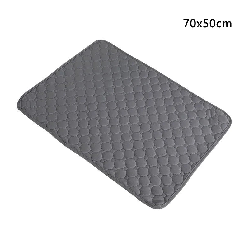 Winter Dog Pee Pad Reusable Washable Dog Urine Mat Car Seat Floor Sofa Waterproof Absorbent Puppy Cat Training Pet Supplies