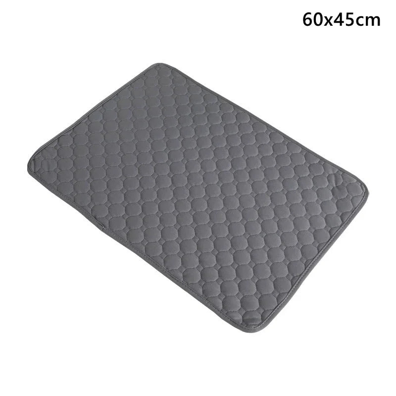 Winter Dog Pee Pad Reusable Washable Dog Urine Mat Car Seat Floor Sofa Waterproof Absorbent Puppy Cat Training Pet Supplies