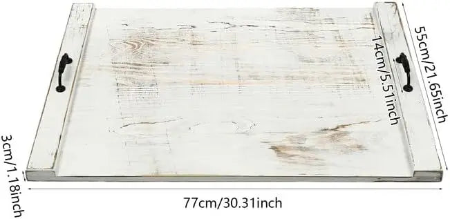 Noodle Board Stove Cover With Handles Pine Wood Kitchen Countertop