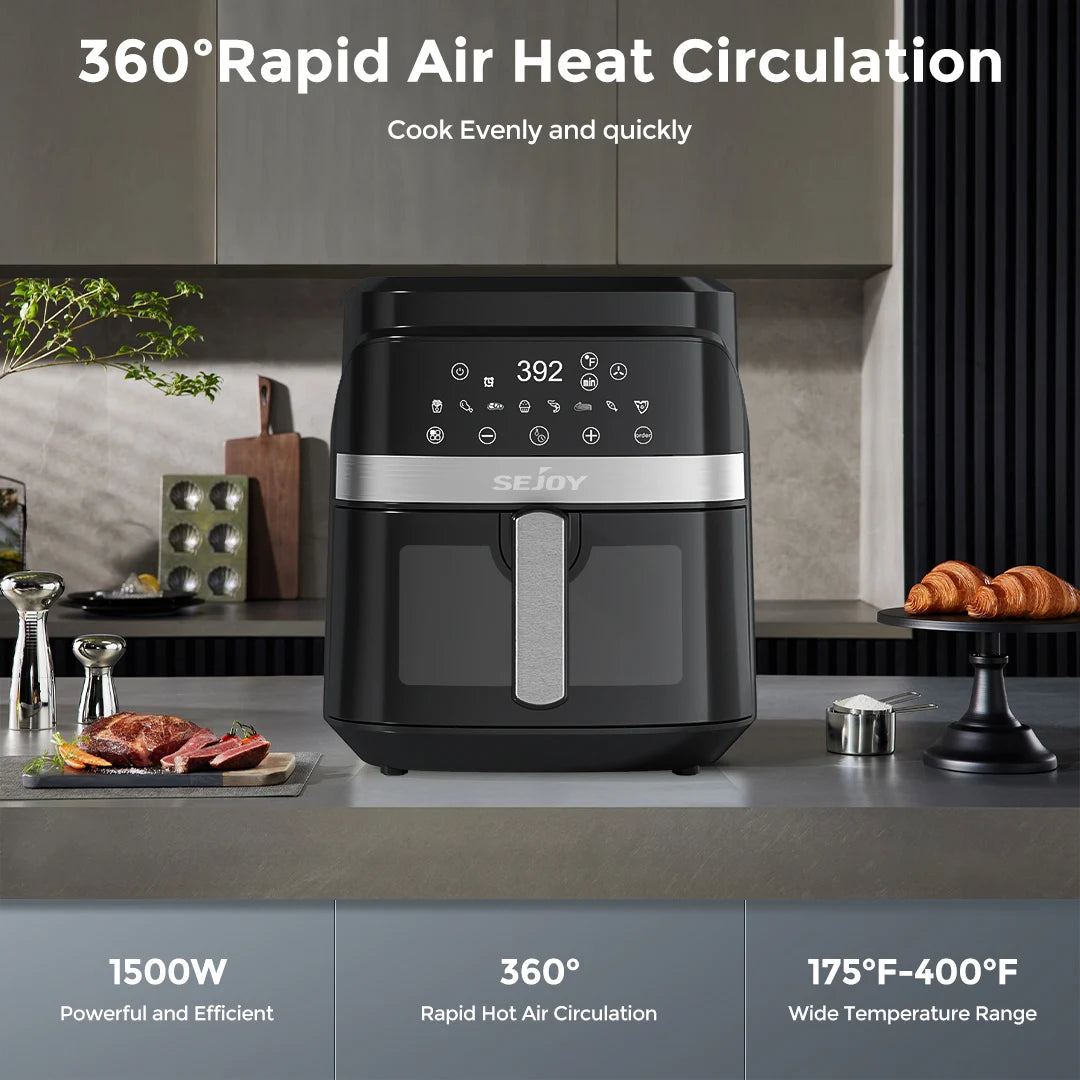 Sejoy Eight In One Air Fryer Oven Oilless Cooker Roasting
