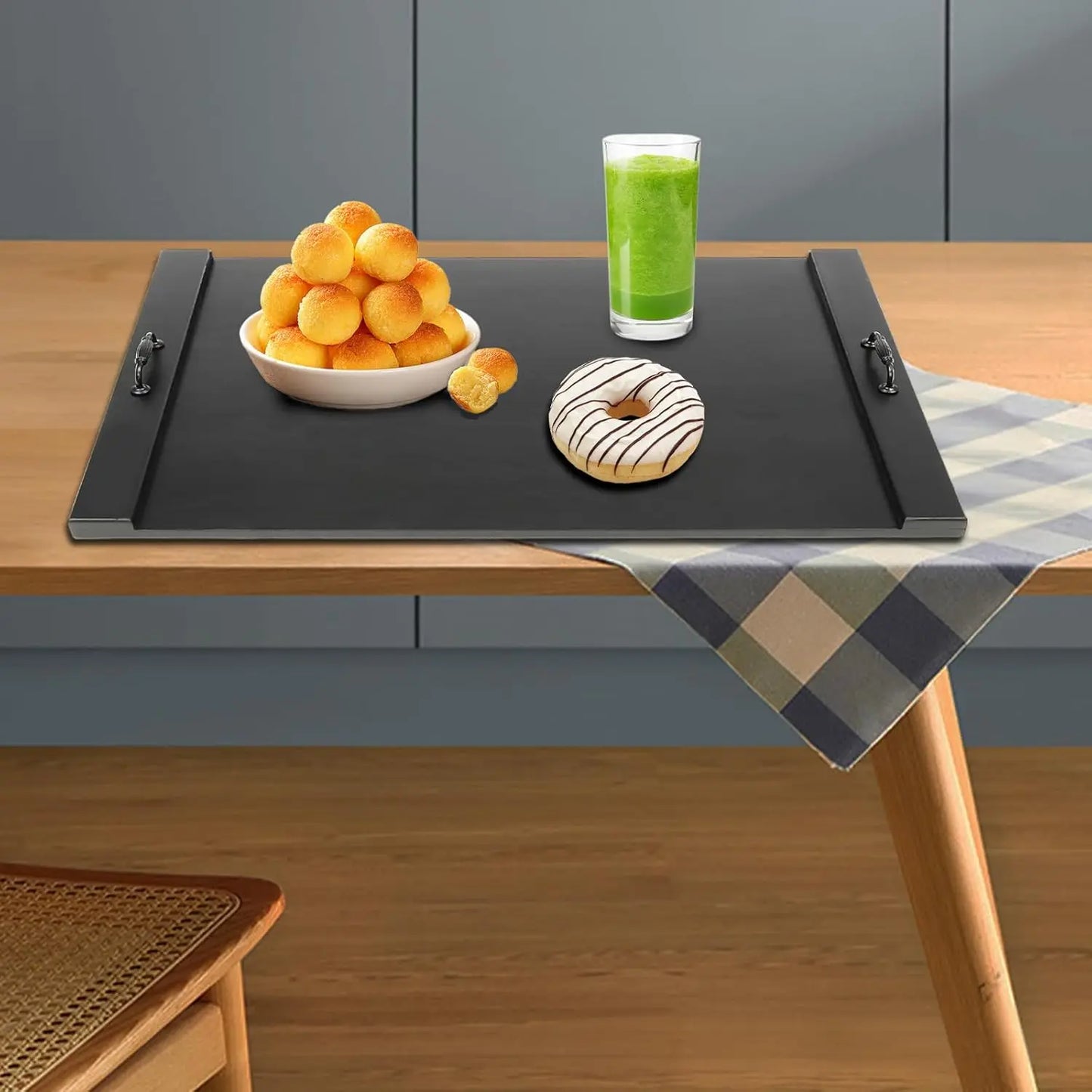 Noodle Board Stove Cover With Handles Pine Wood Kitchen Countertop