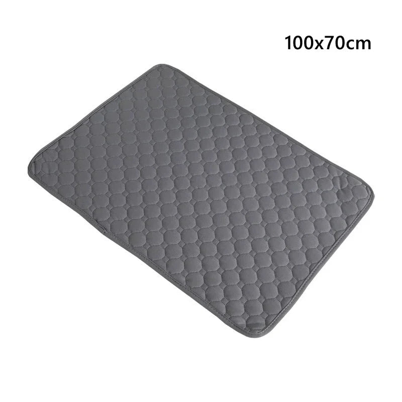 Winter Dog Pee Pad Reusable Washable Dog Urine Mat Car Seat Floor Sofa Waterproof Absorbent Puppy Cat Training Pet Supplies