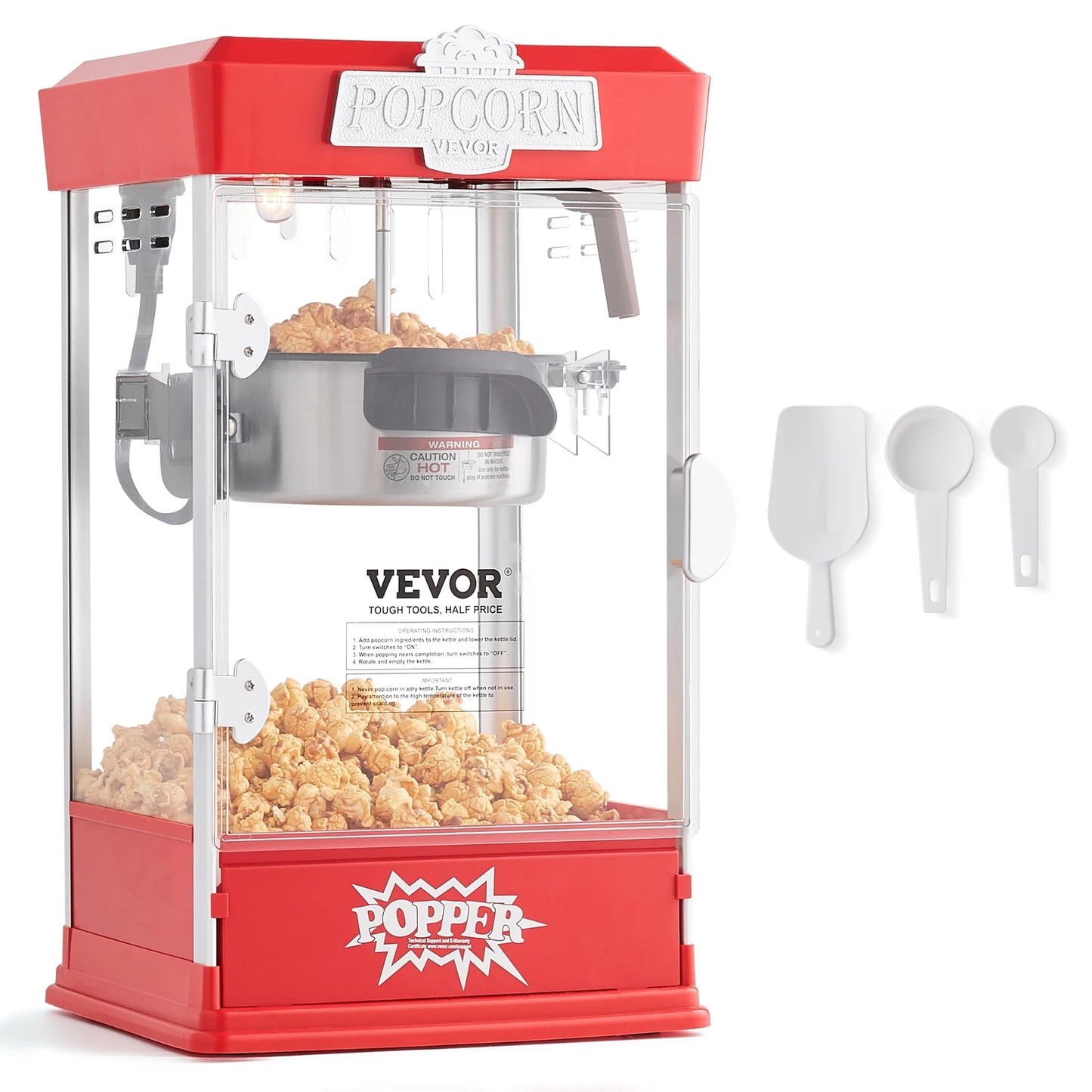 SucceBuy Commercial Popcorn Maker Countertop Machine Movie Theater Style