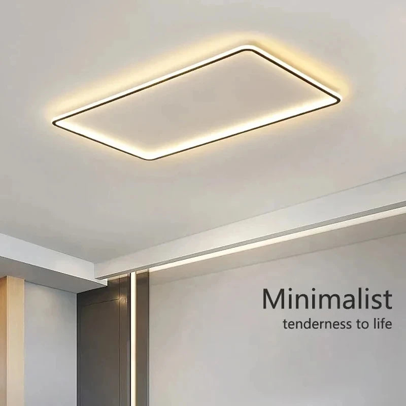 Ultrathin LED Ceiling Lamp Living Room Ceiling Light with Remote Control Modern Bedroom Dining Room Home Decor Lighting Fixture